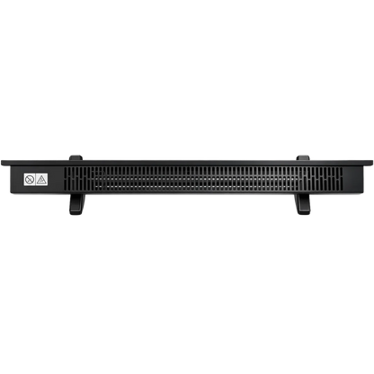 Black Glass Panel Heater with Wifi Controls