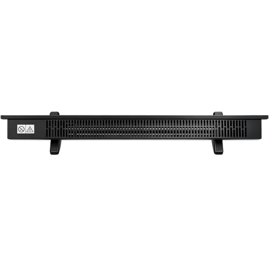 Black Glass Panel Heater with Wifi Controls